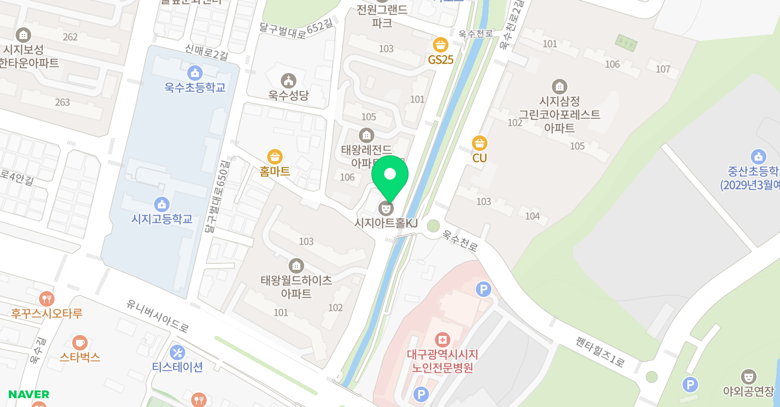 더자람 영어학원 위치