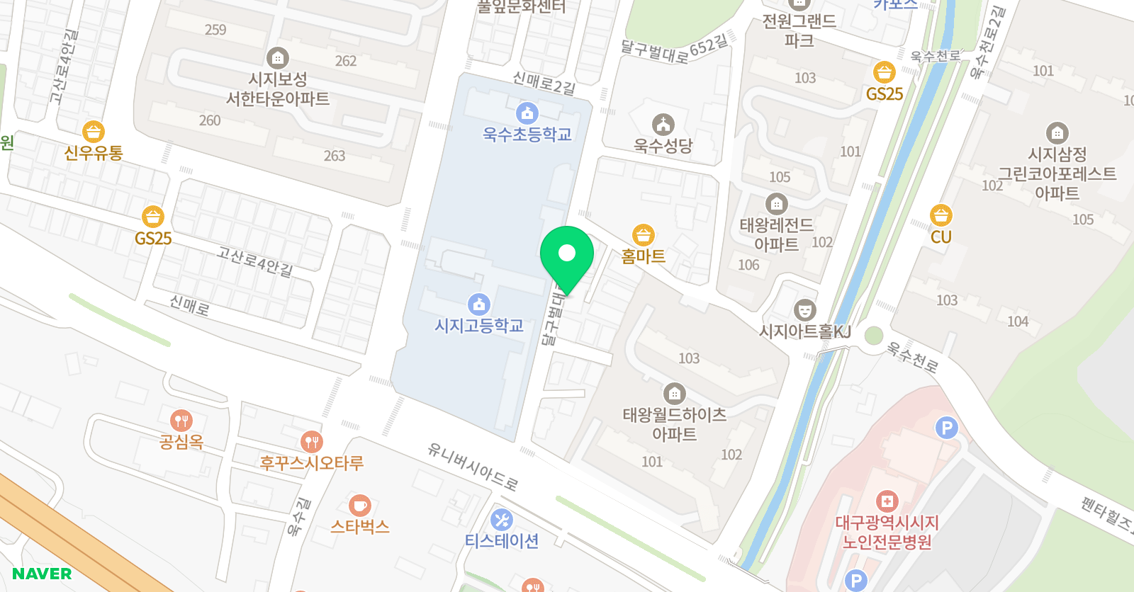 연암 국어학원 위치