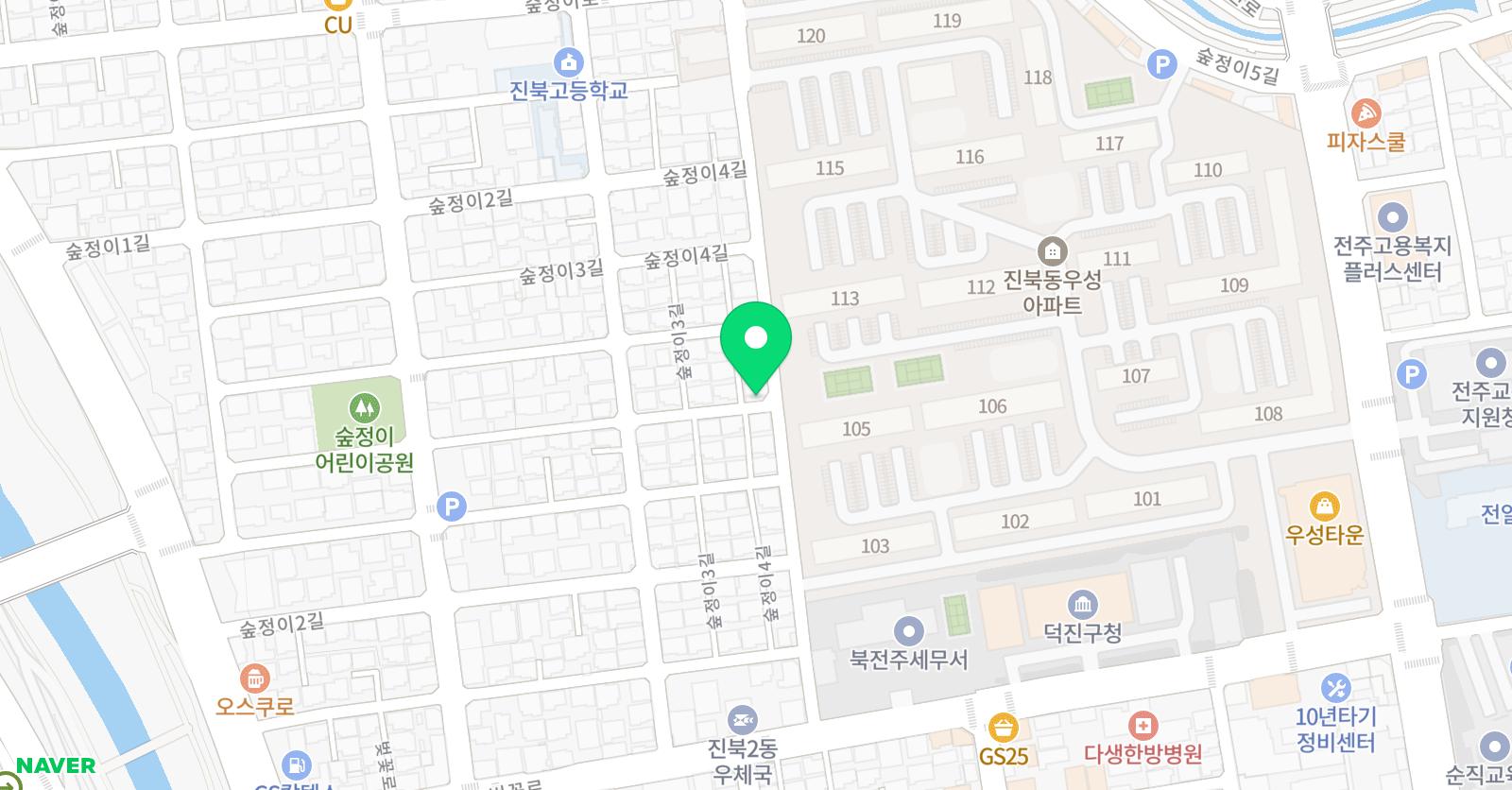 피어나는 음악학원 위치