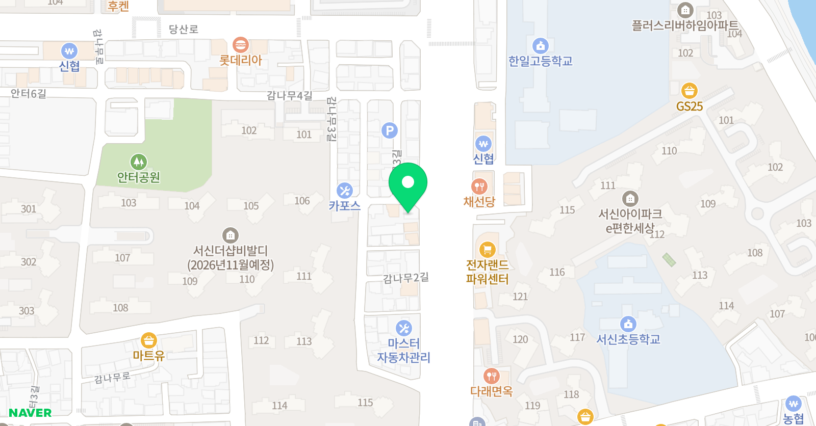 원액터스 영화연기아카데미 학원 위치