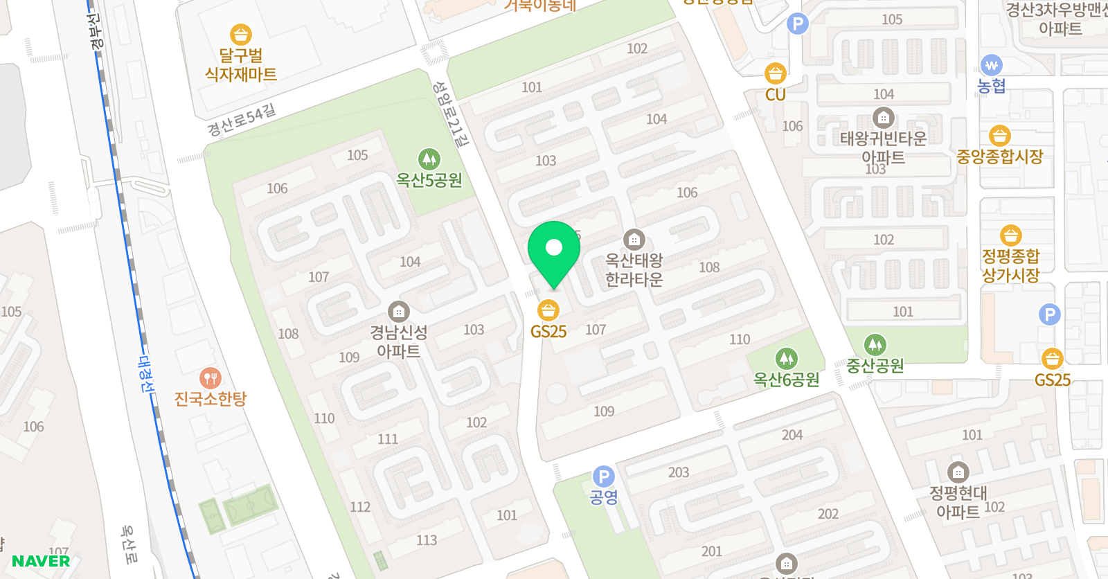 꿈트는그림터 미술교습소 위치