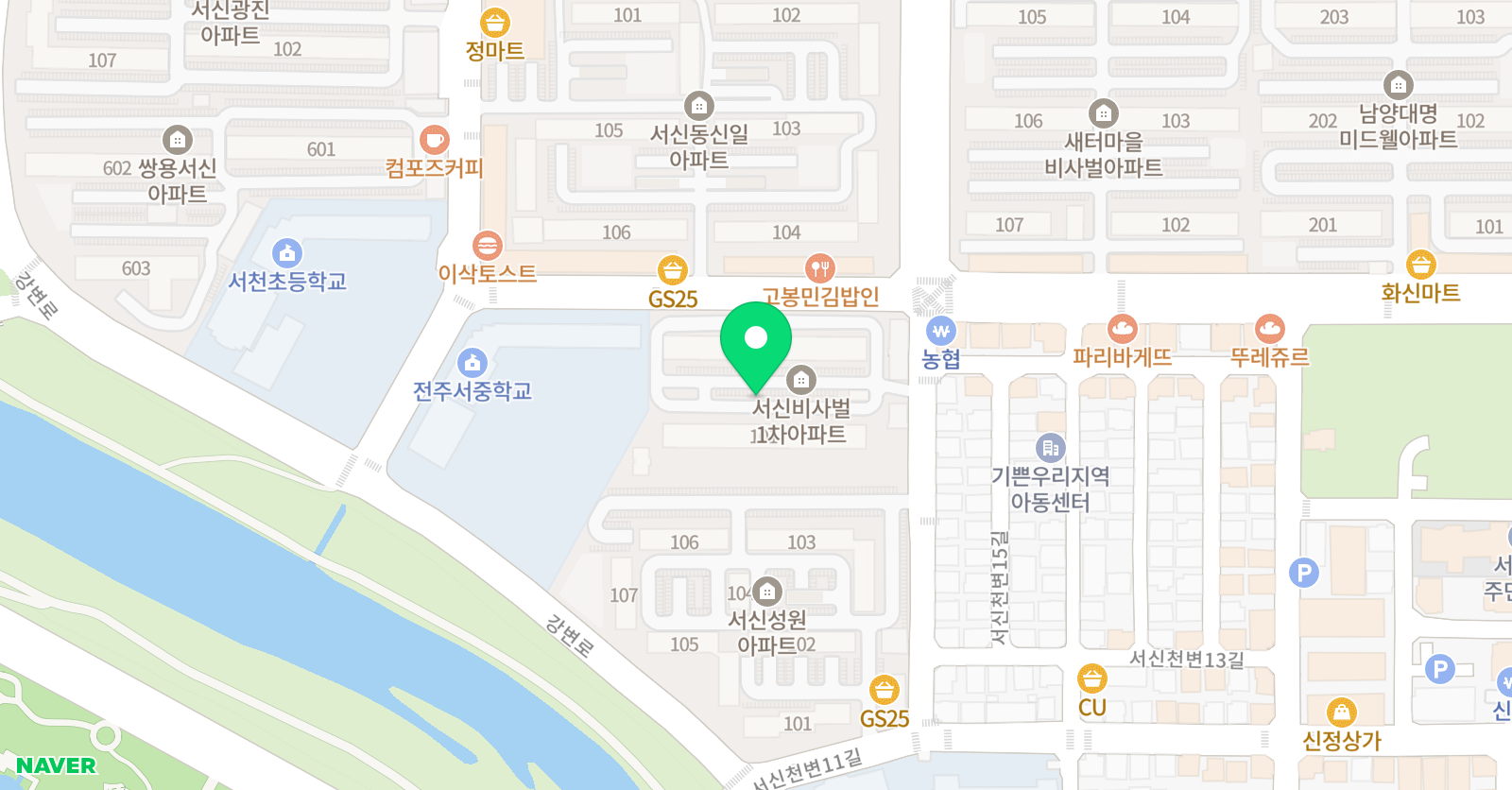 박지연 영어학원 위치