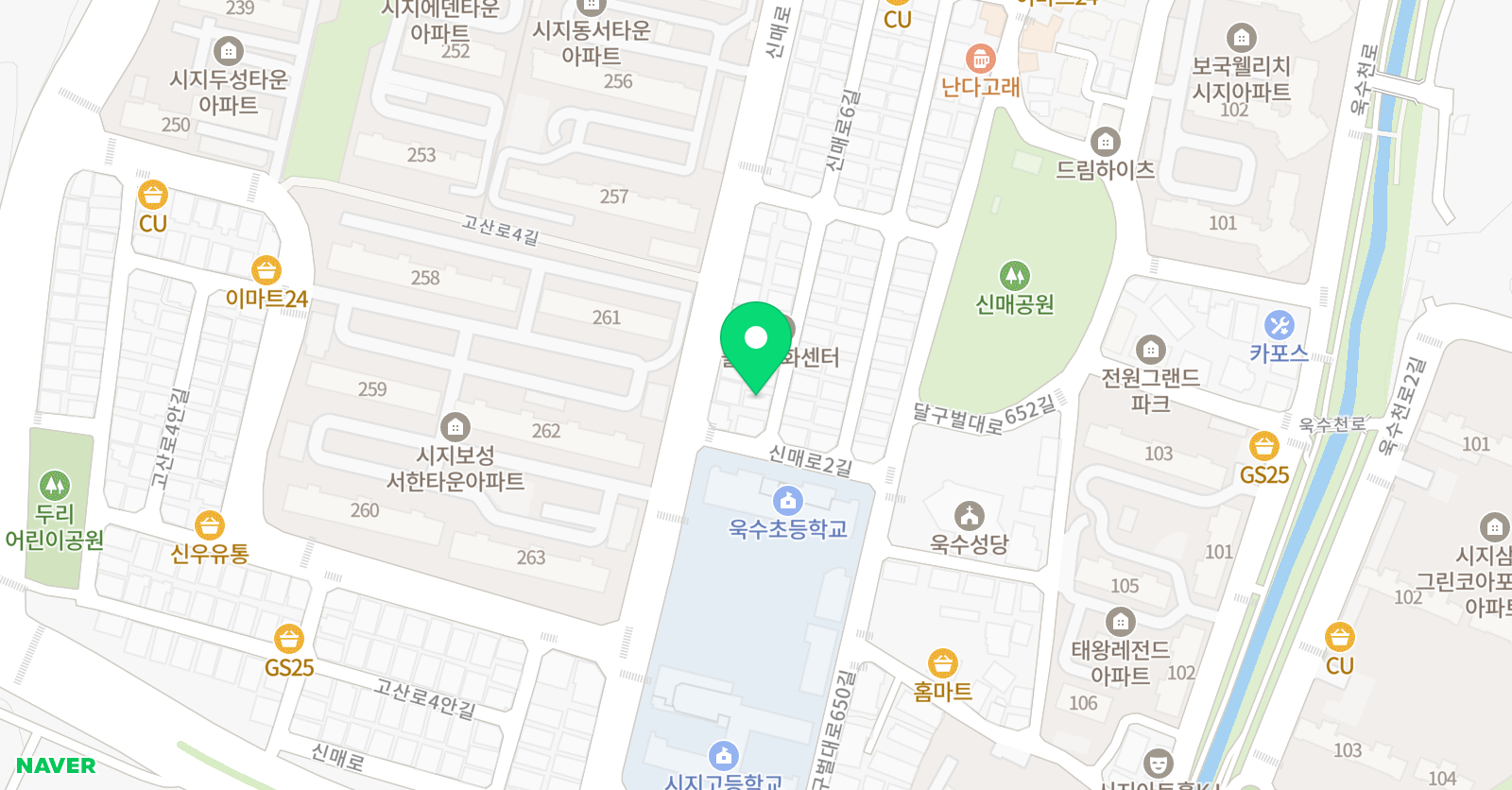 말하는 공부방 신매교실 위치