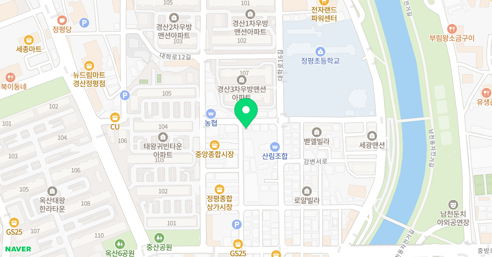 루미북클럽 김쌤 독서논술국어학원 위치