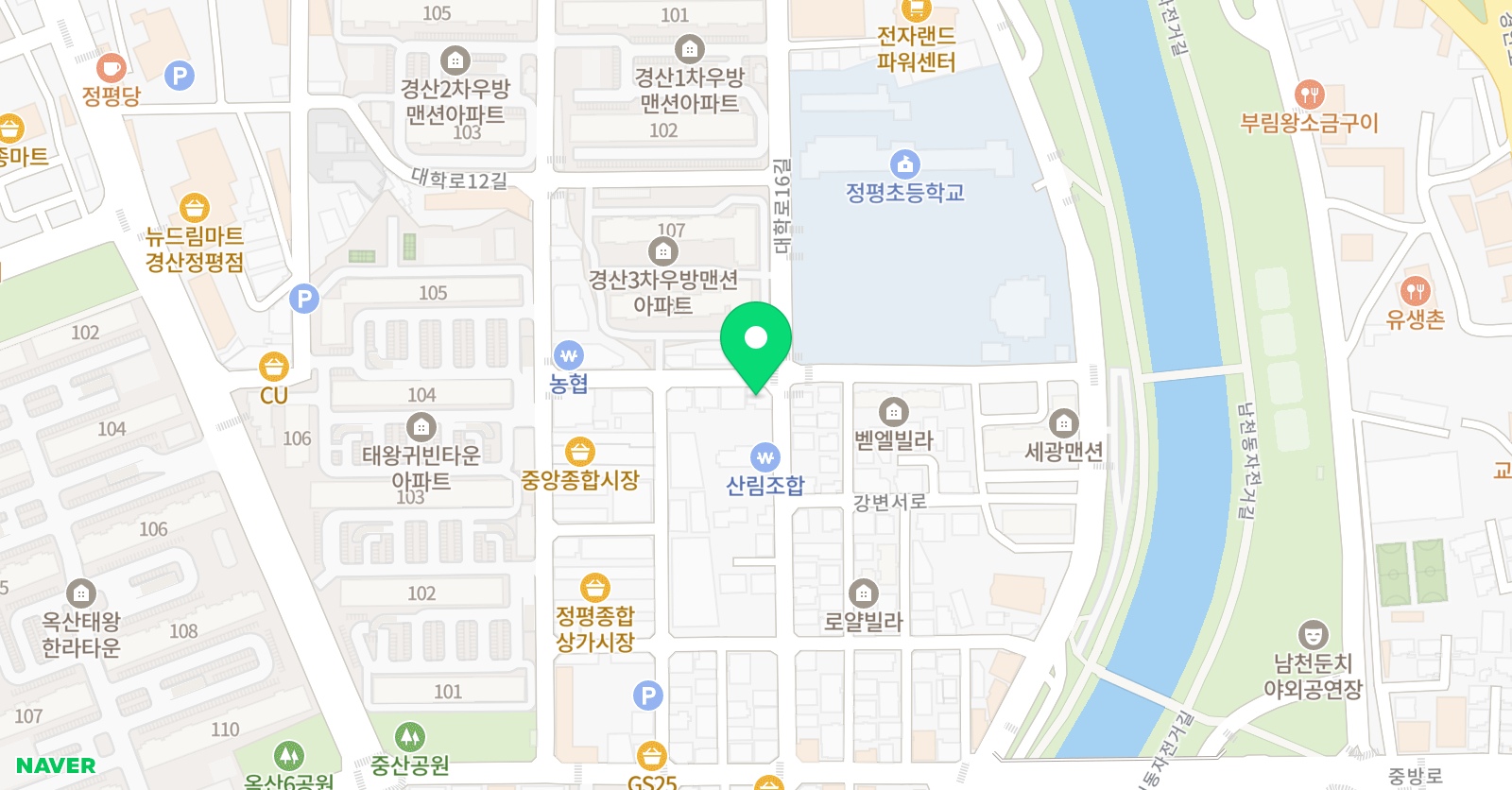 생각 수학교습소 위치