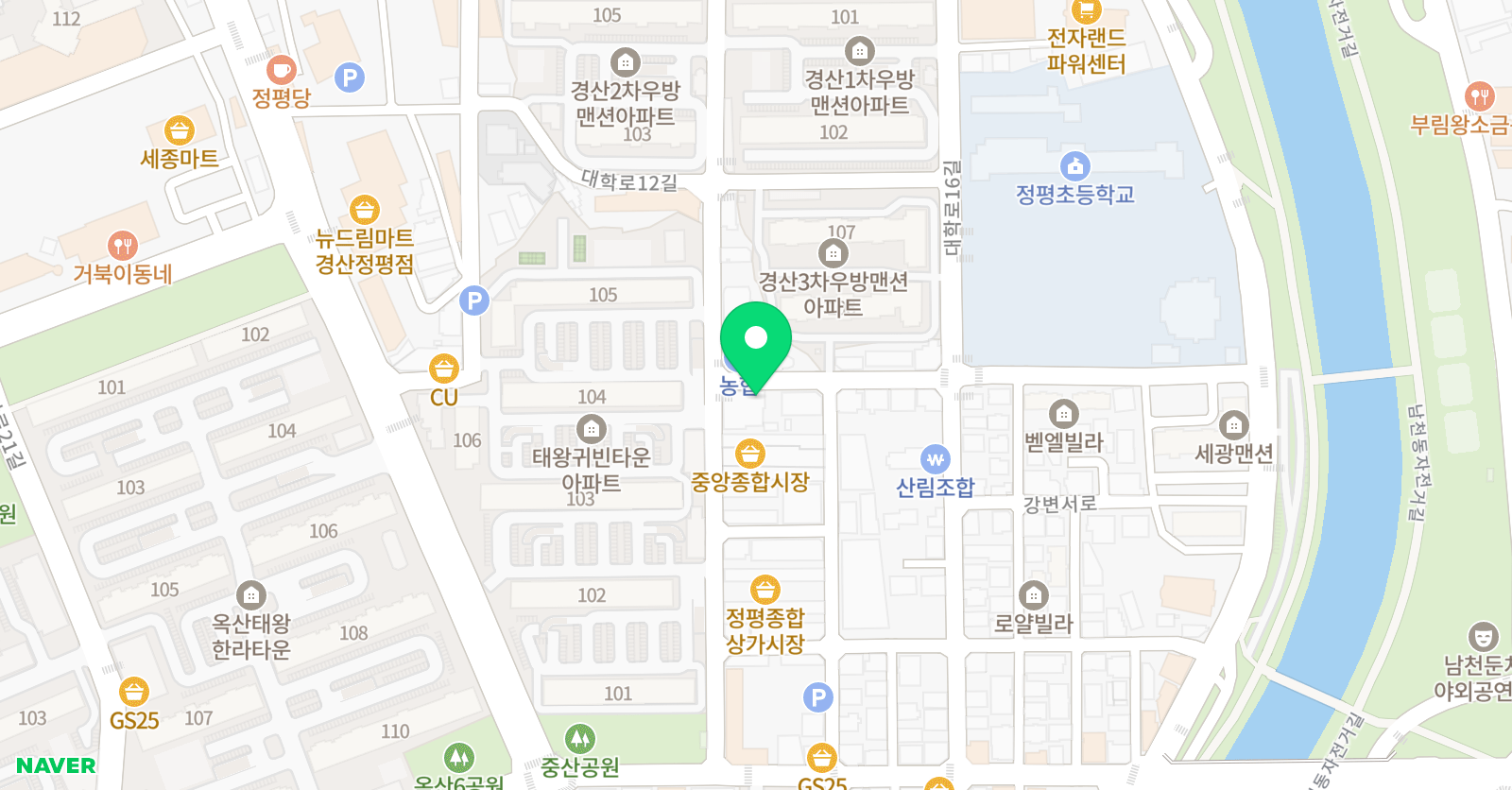 계명대승리 태권도 위치