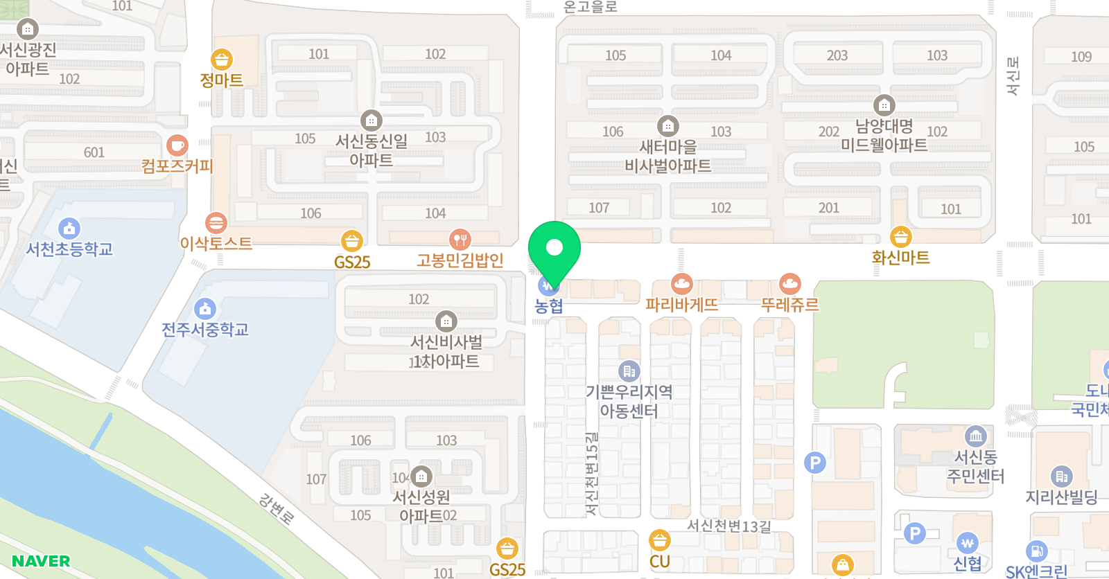 나승현전유나 수학전문학원 위치