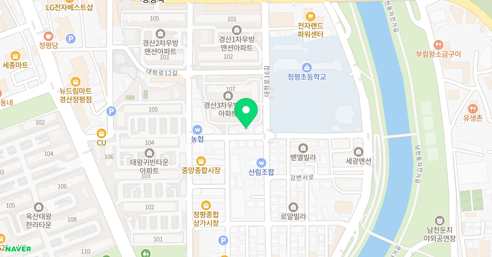 안쌤 수학교습소 위치