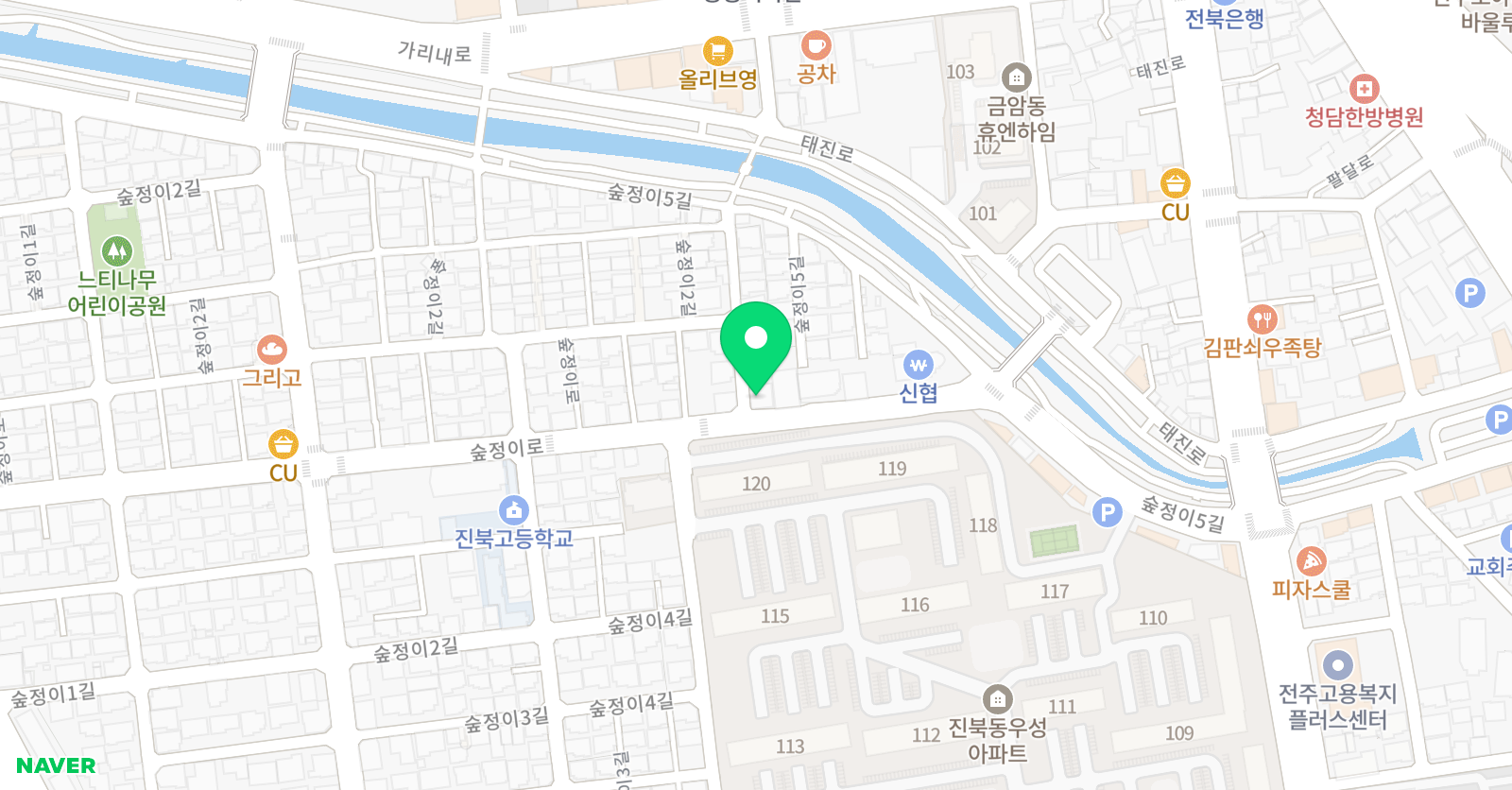 웰컴 영수전문학원 위치
