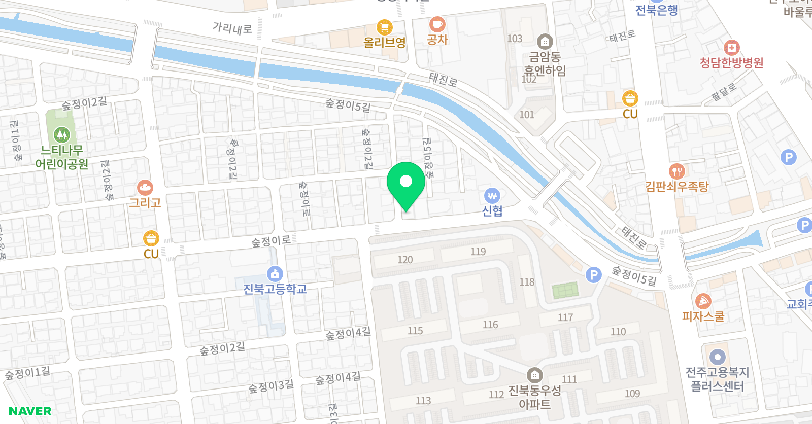티마스터 태권도 위치