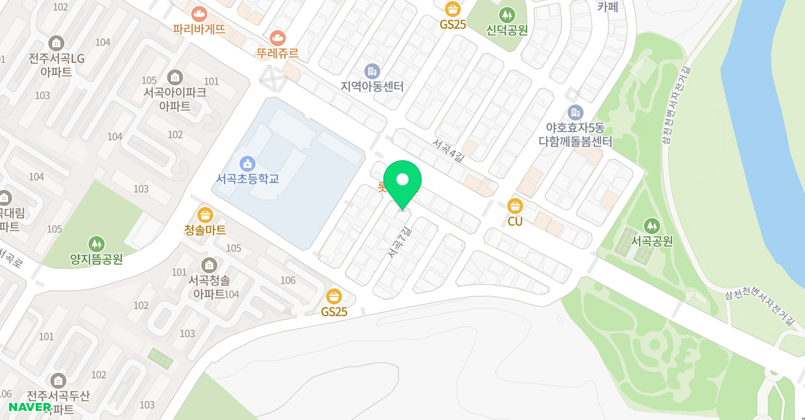 참조은교육학원 위치