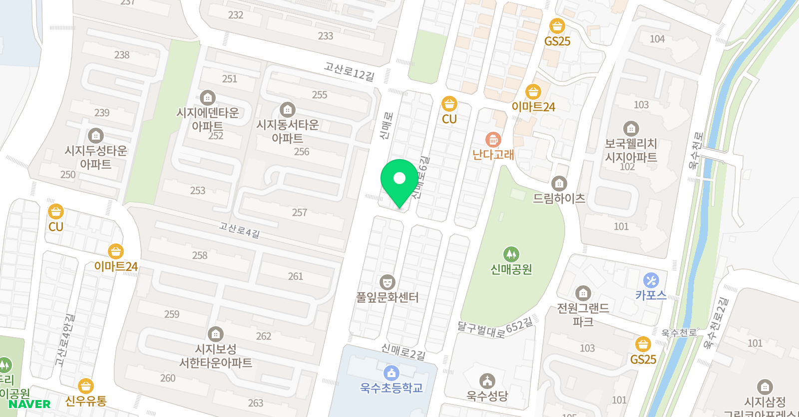 글힘 국어교습소 위치