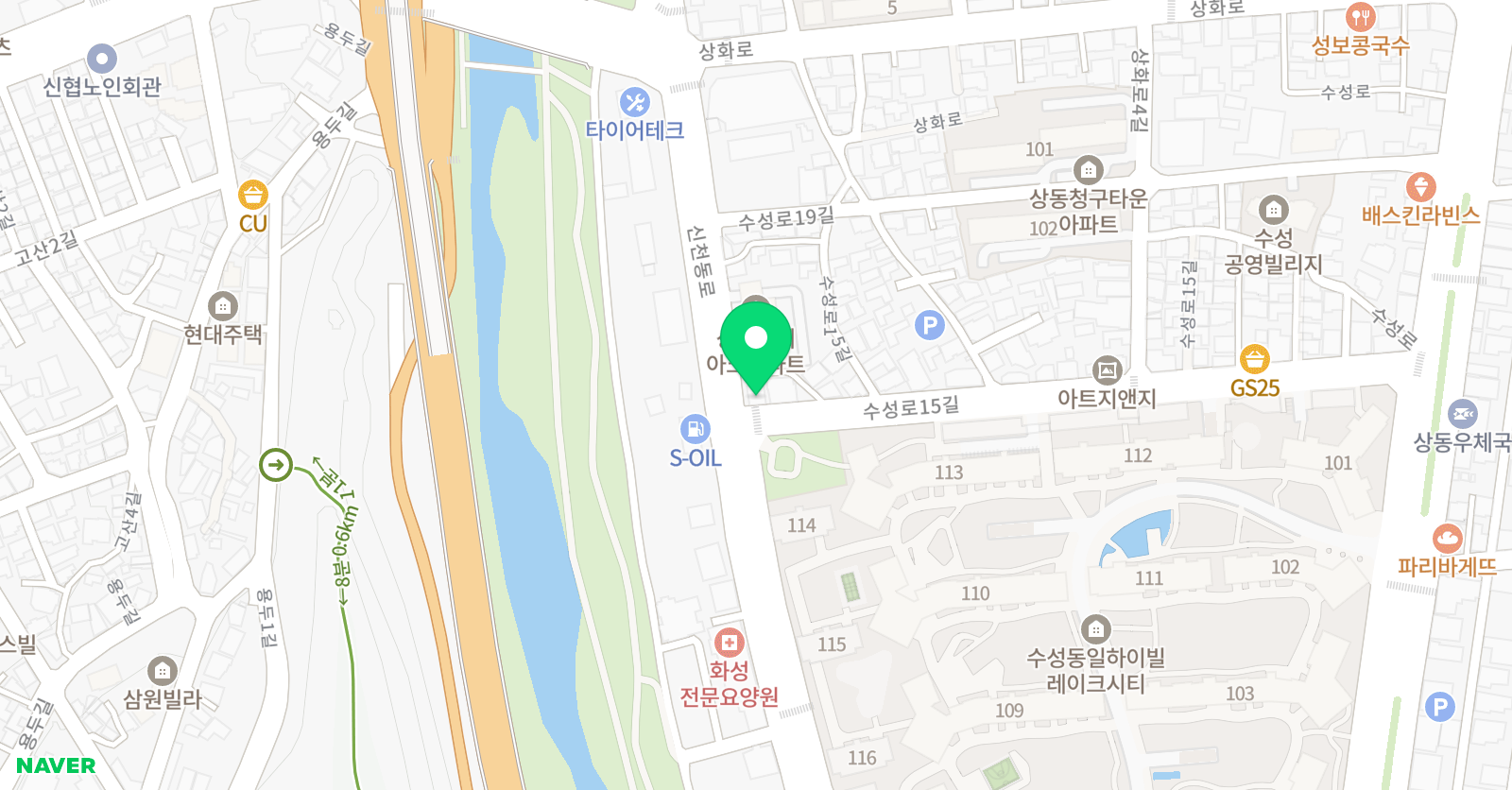 티움 위치