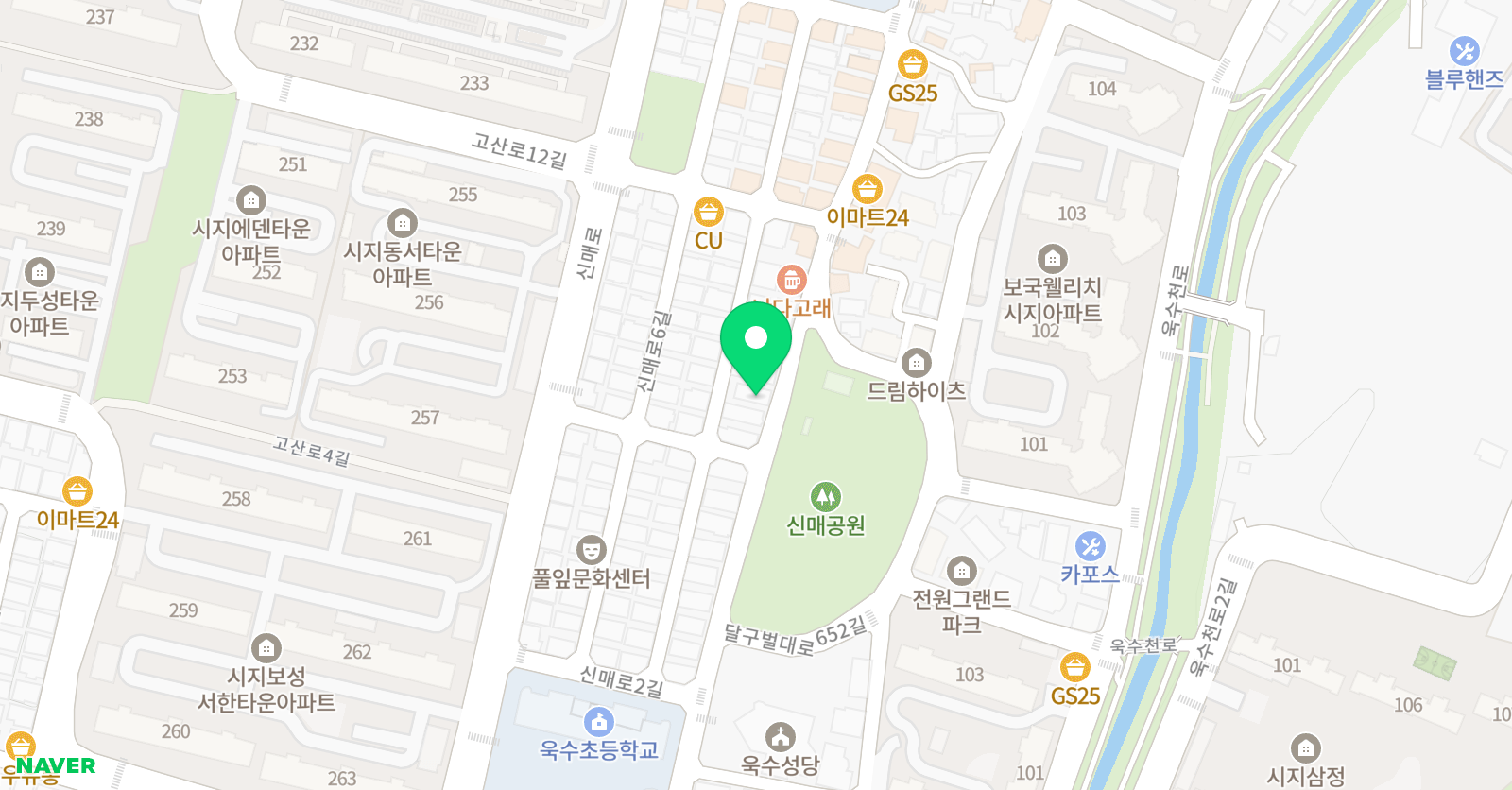 진 수학학원 위치