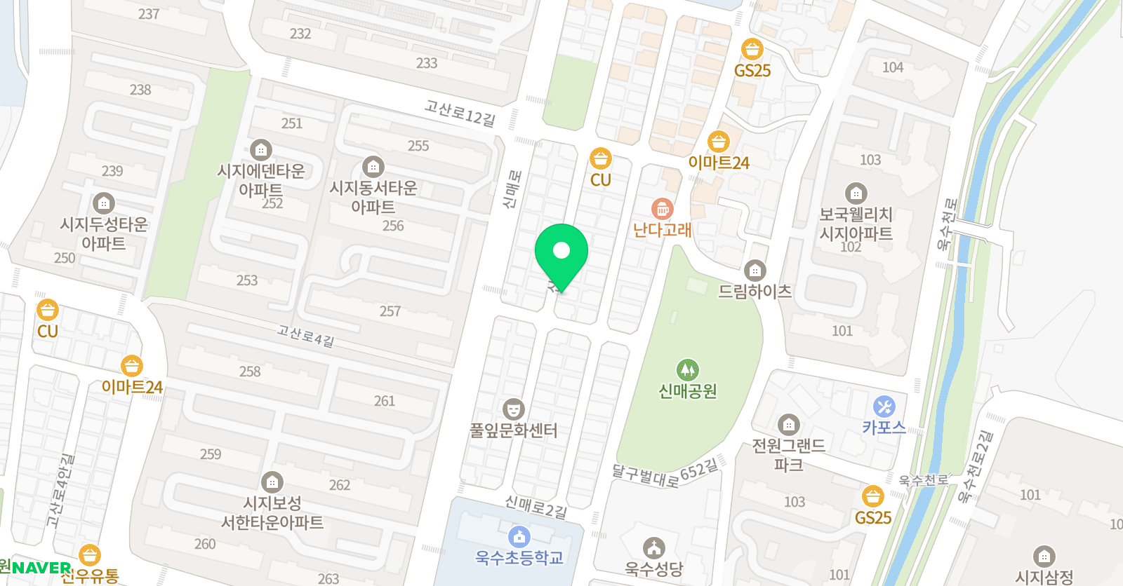 켈리 영어 위치