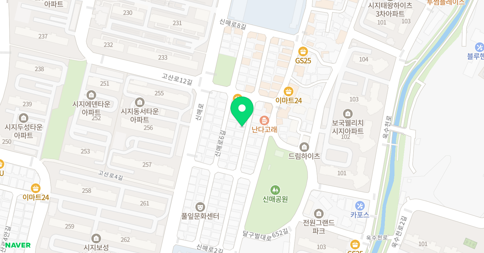 김지영 영어 위치