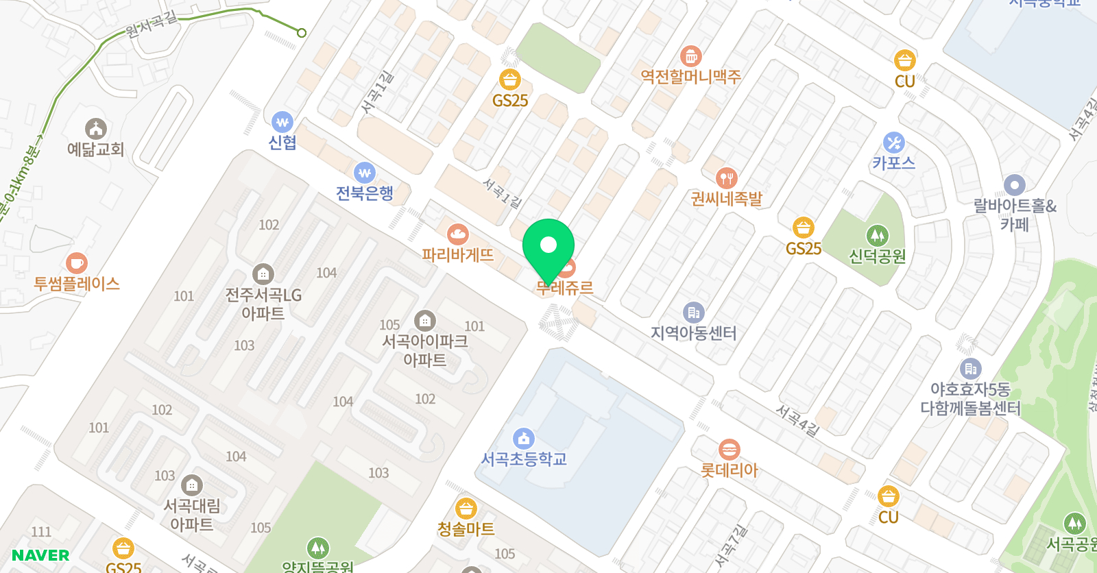 문종환 수학전문학원 위치