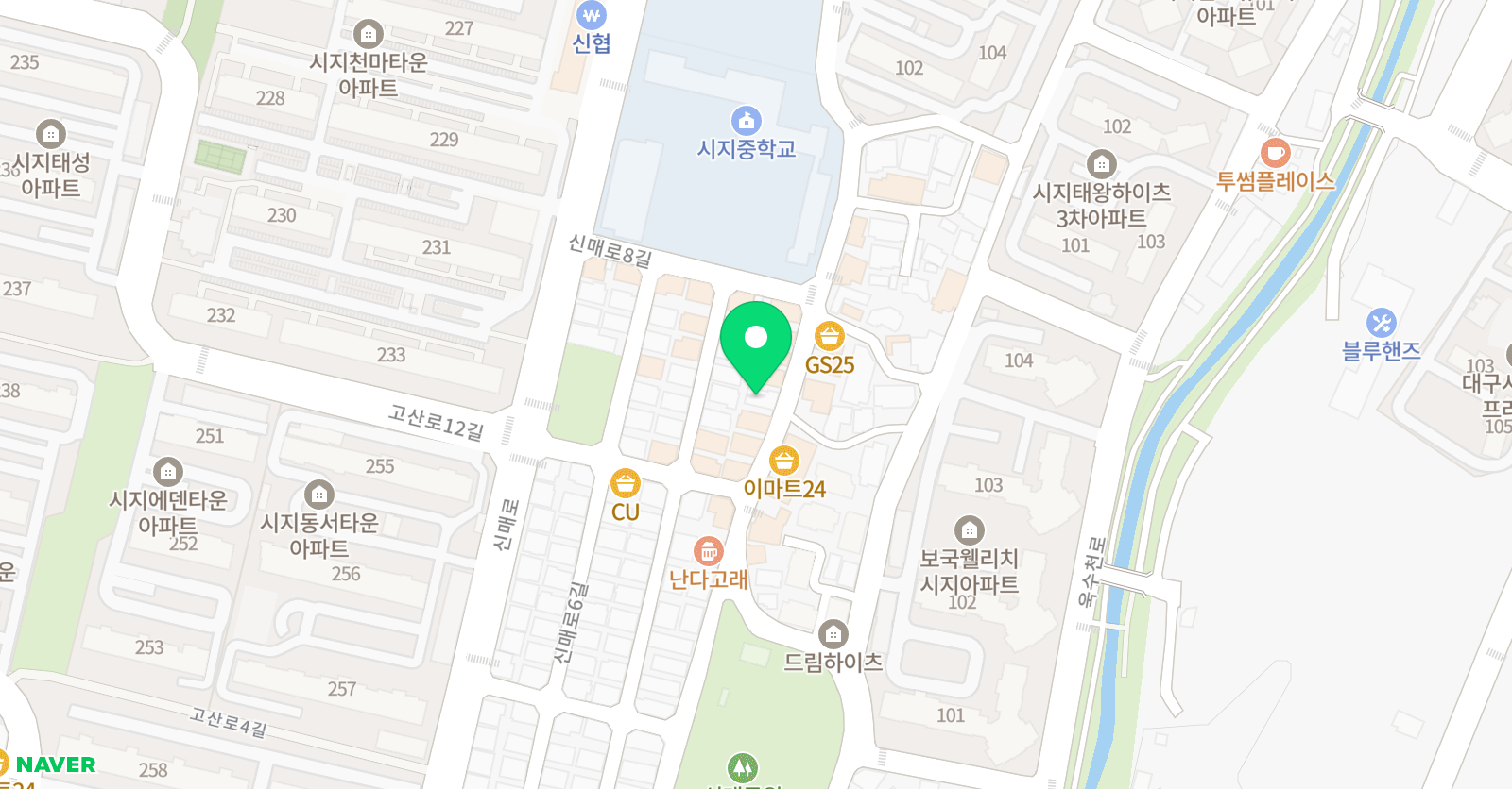 오늘 수학 위치