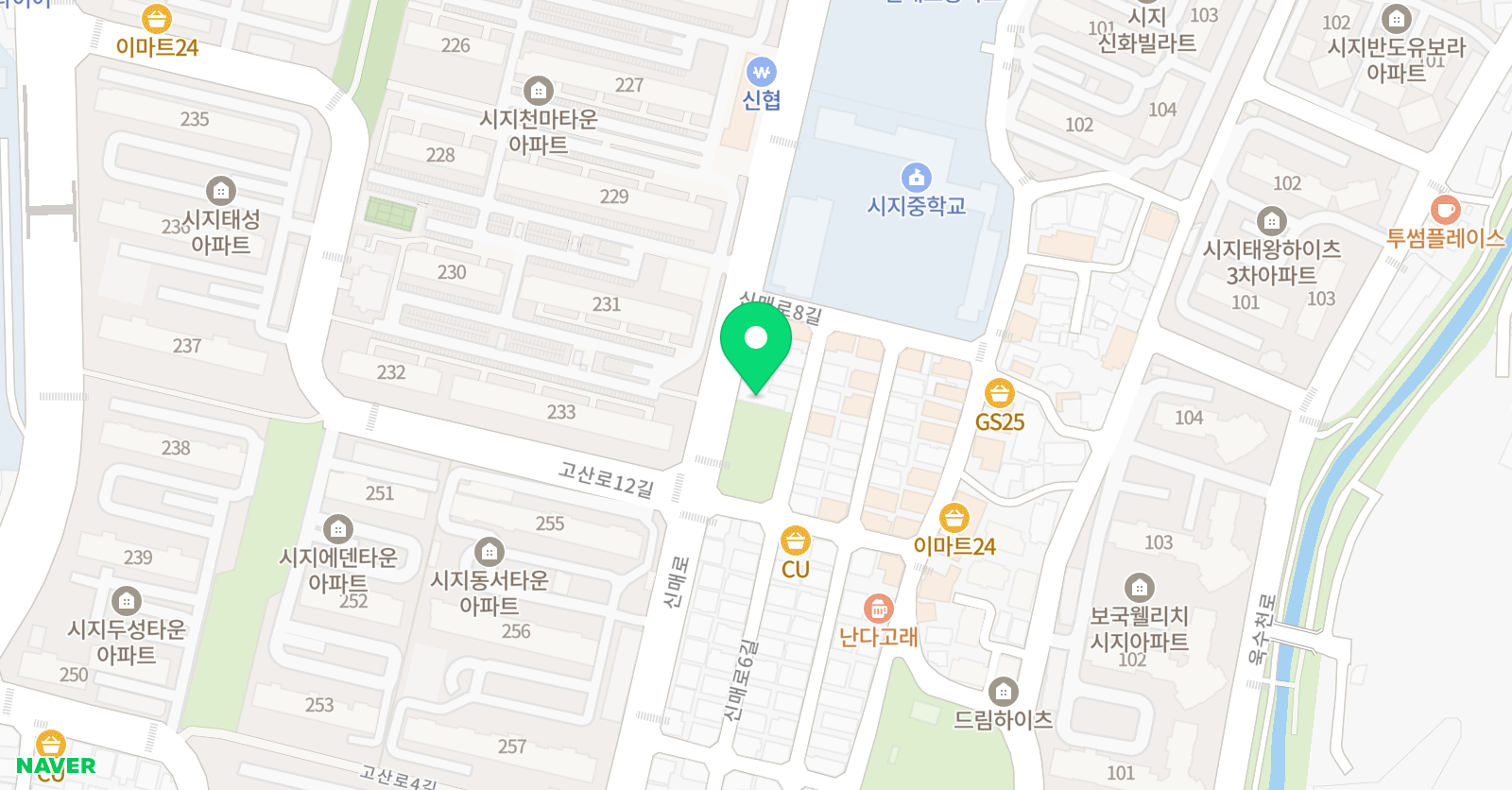 클라이 영어교습소 신매점 위치