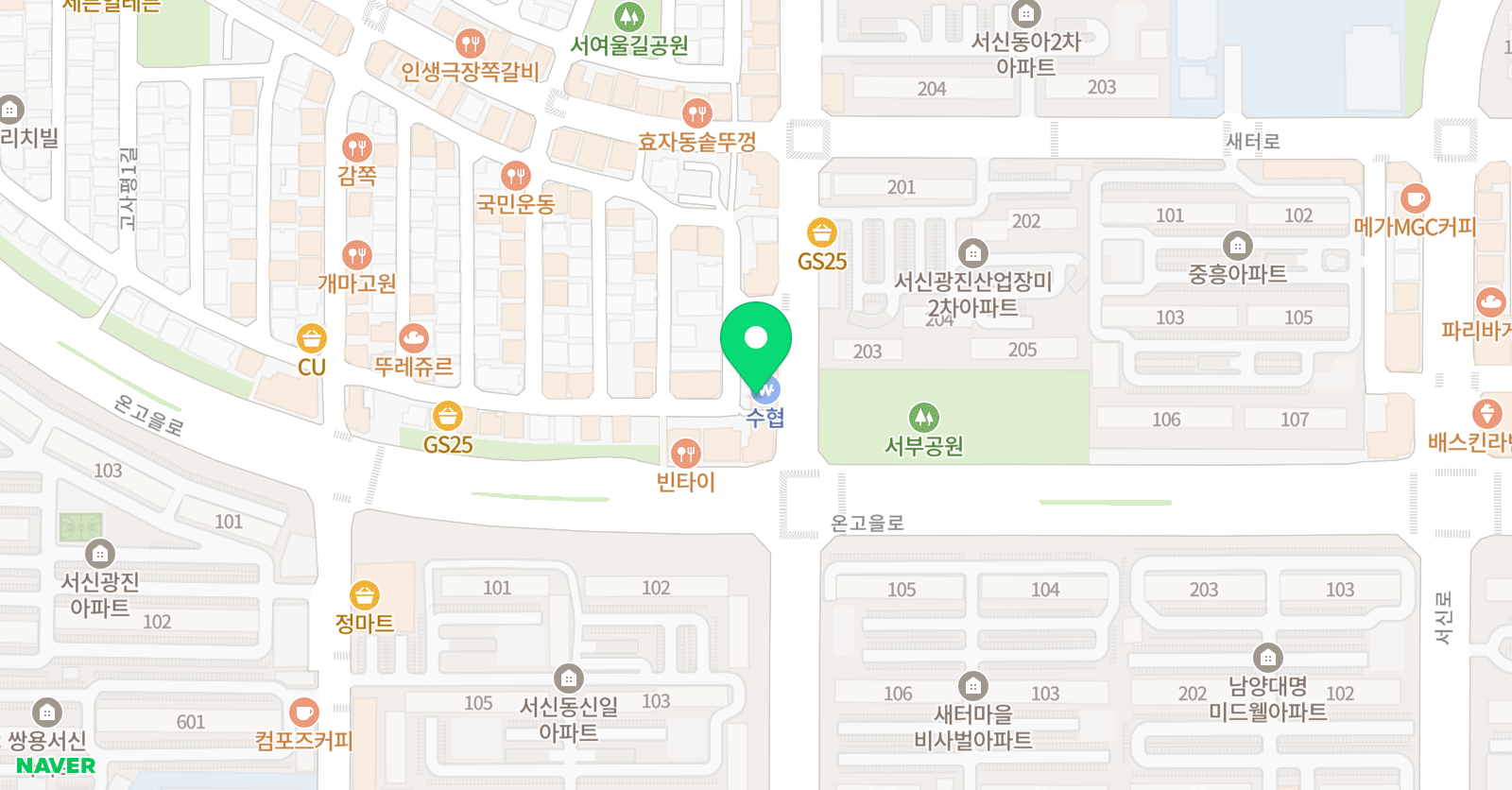 형수학전문 학원 위치