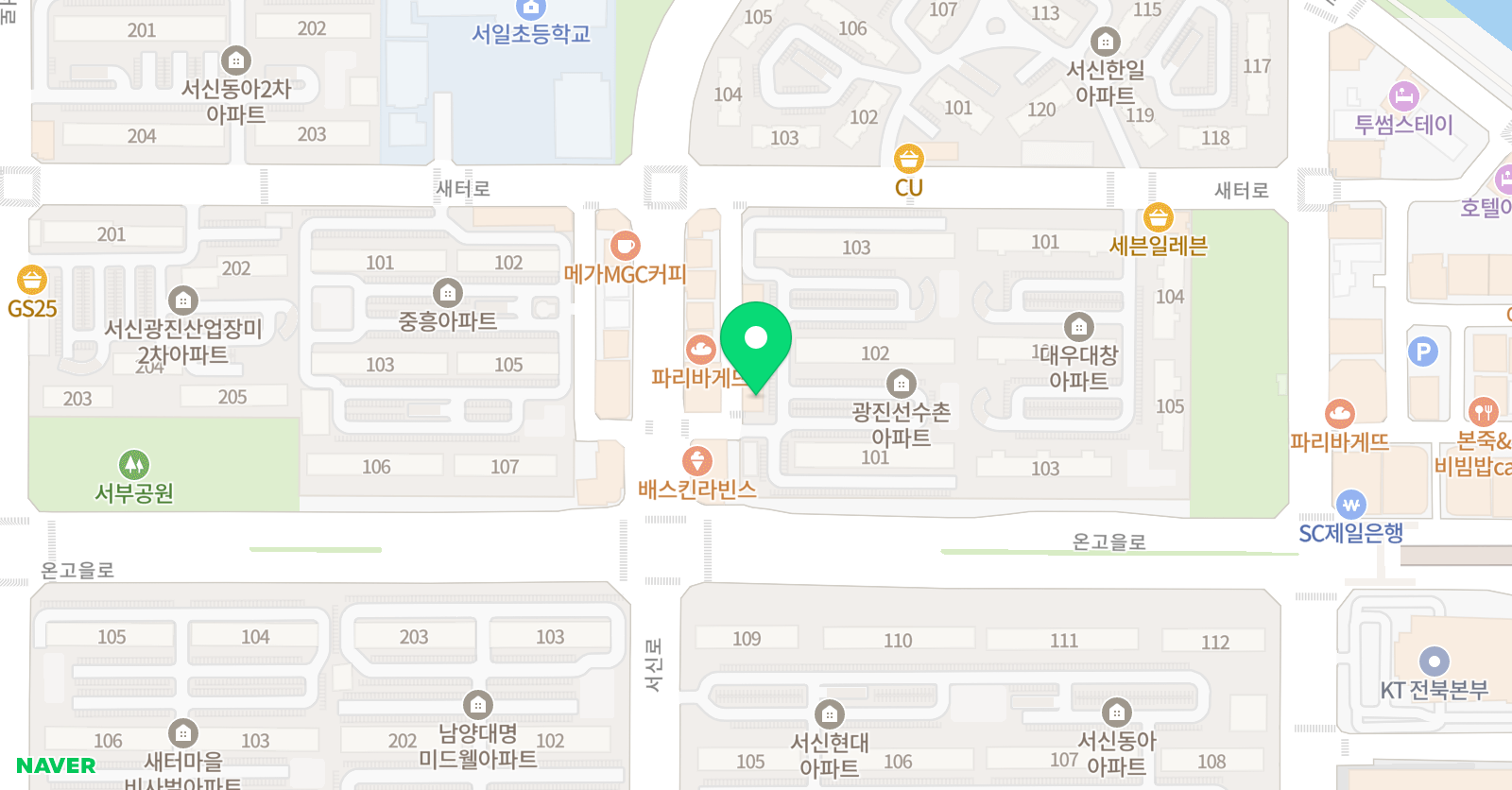 멘토 영어학원 위치
