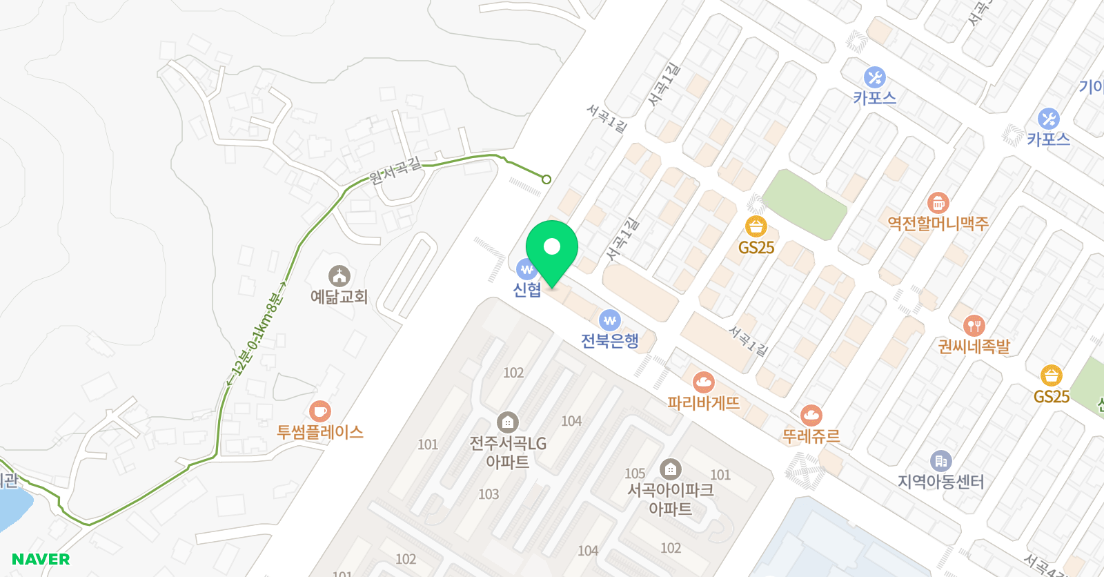제이투이 정화발레학원 위치