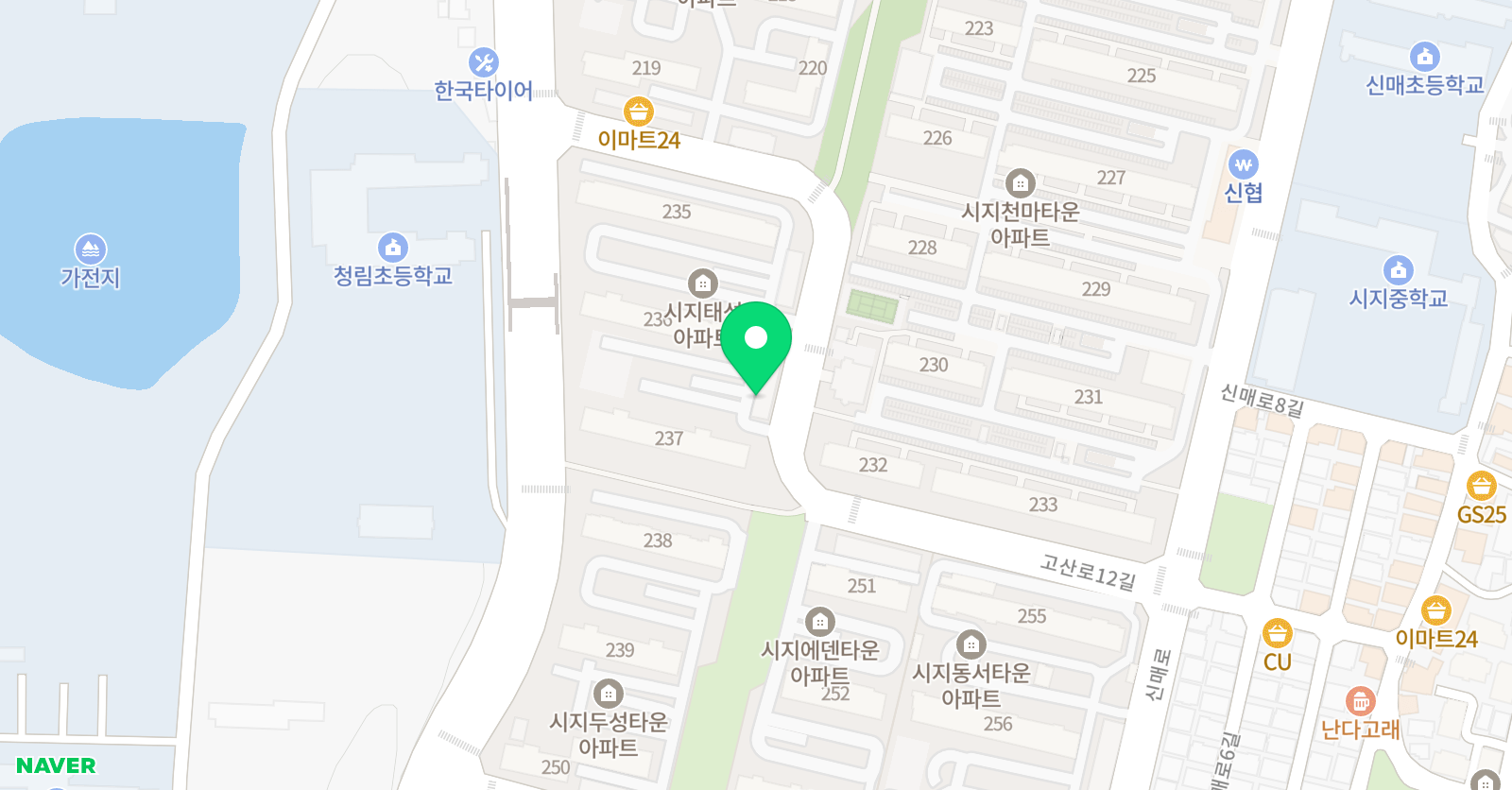 계명대최우수 태권도장 위치