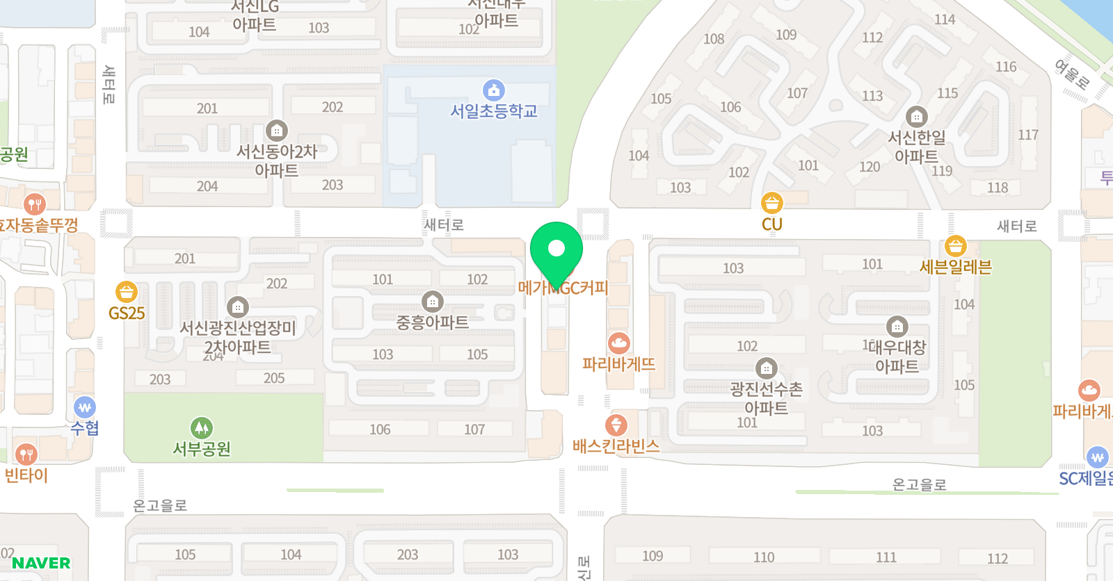 신창용 태권도 점프윙스 줄넘기클럽 위치