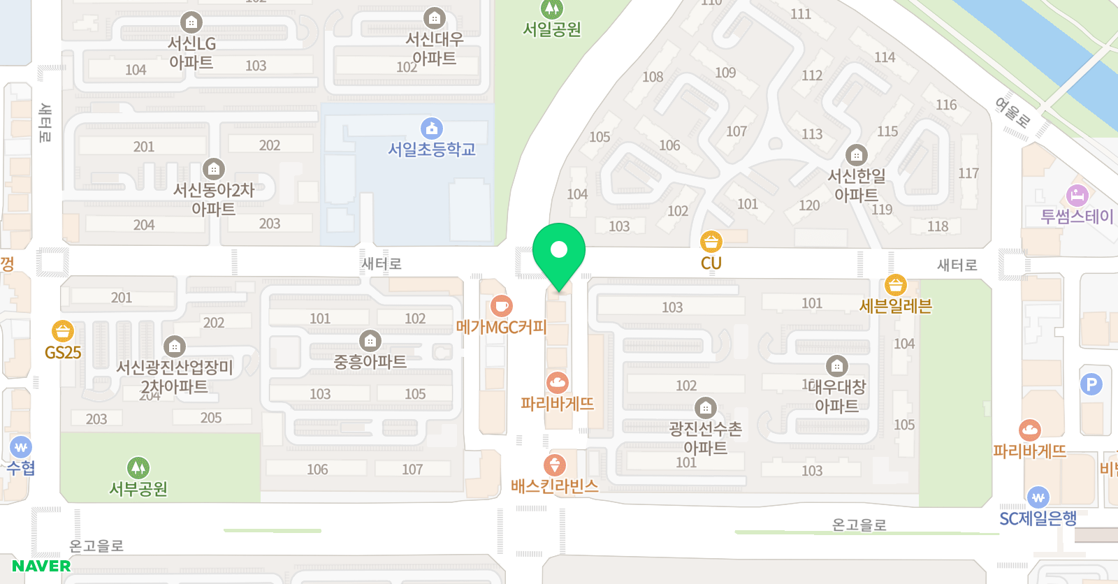 아이비티 어학원 위치