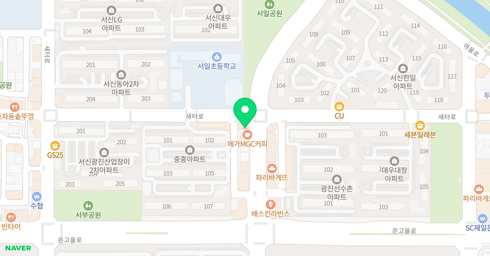 오케스트라 음악학원 위치