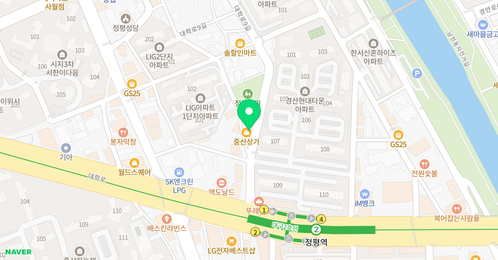 권태복 음악학원 위치