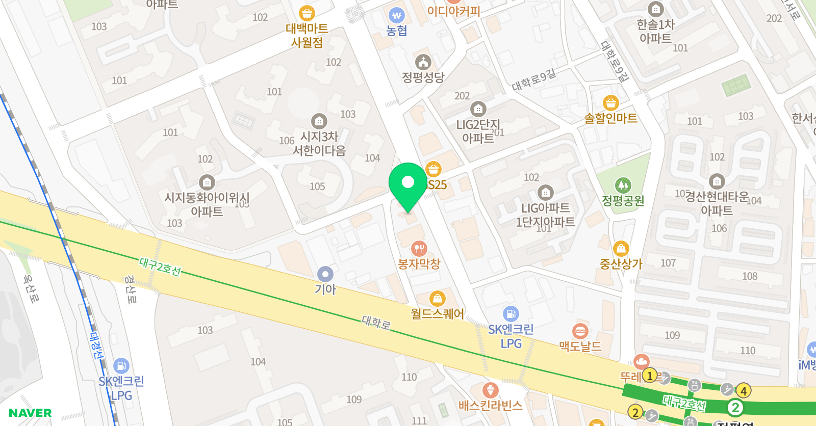 MSH 농구교실 위치