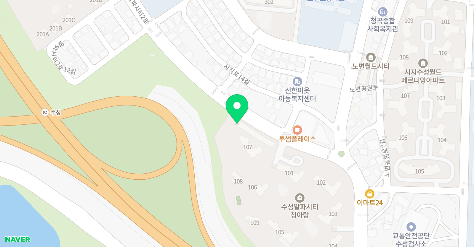 이지안 음악학원 위치