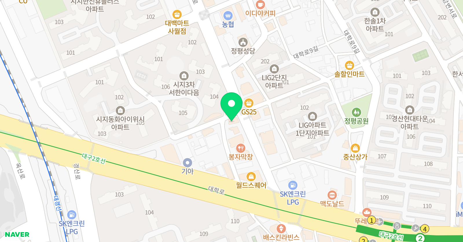 숙명 피아노학원 위치