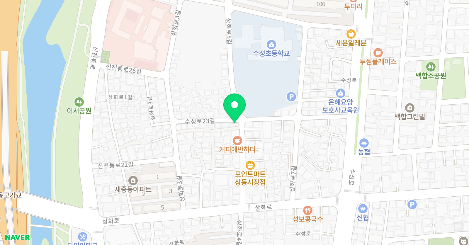 탑프리미엄 수학교습소 위치