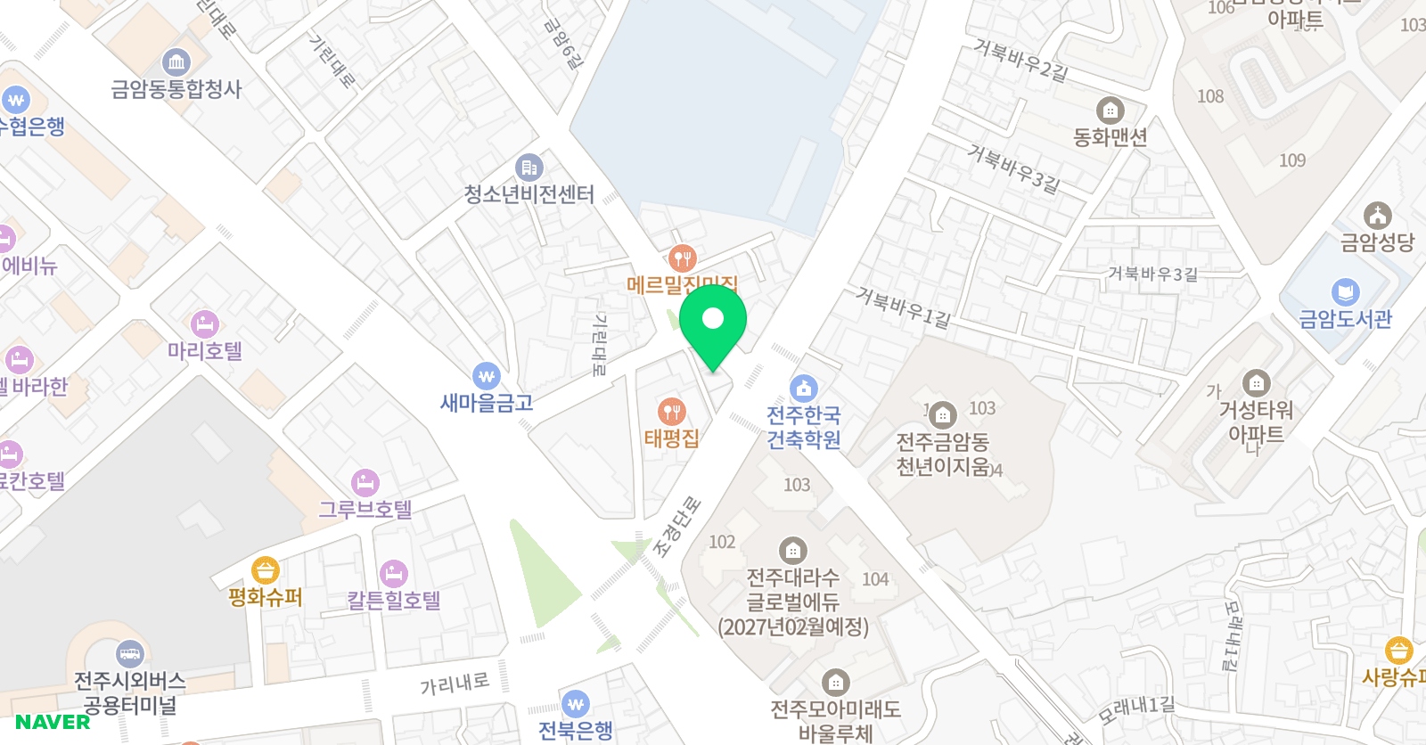 세종 피아노학원 위치