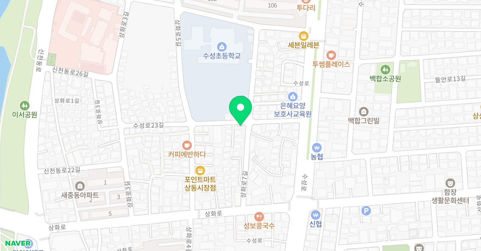 모네아뜰리에 미술학원 위치