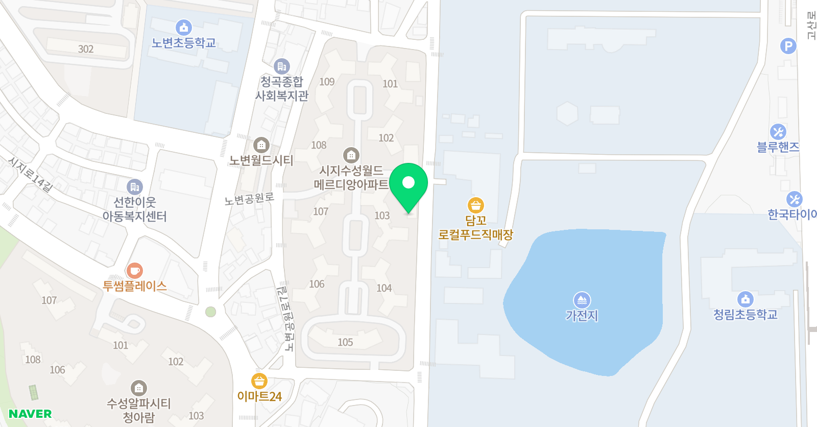 가나 사고력수학 위치