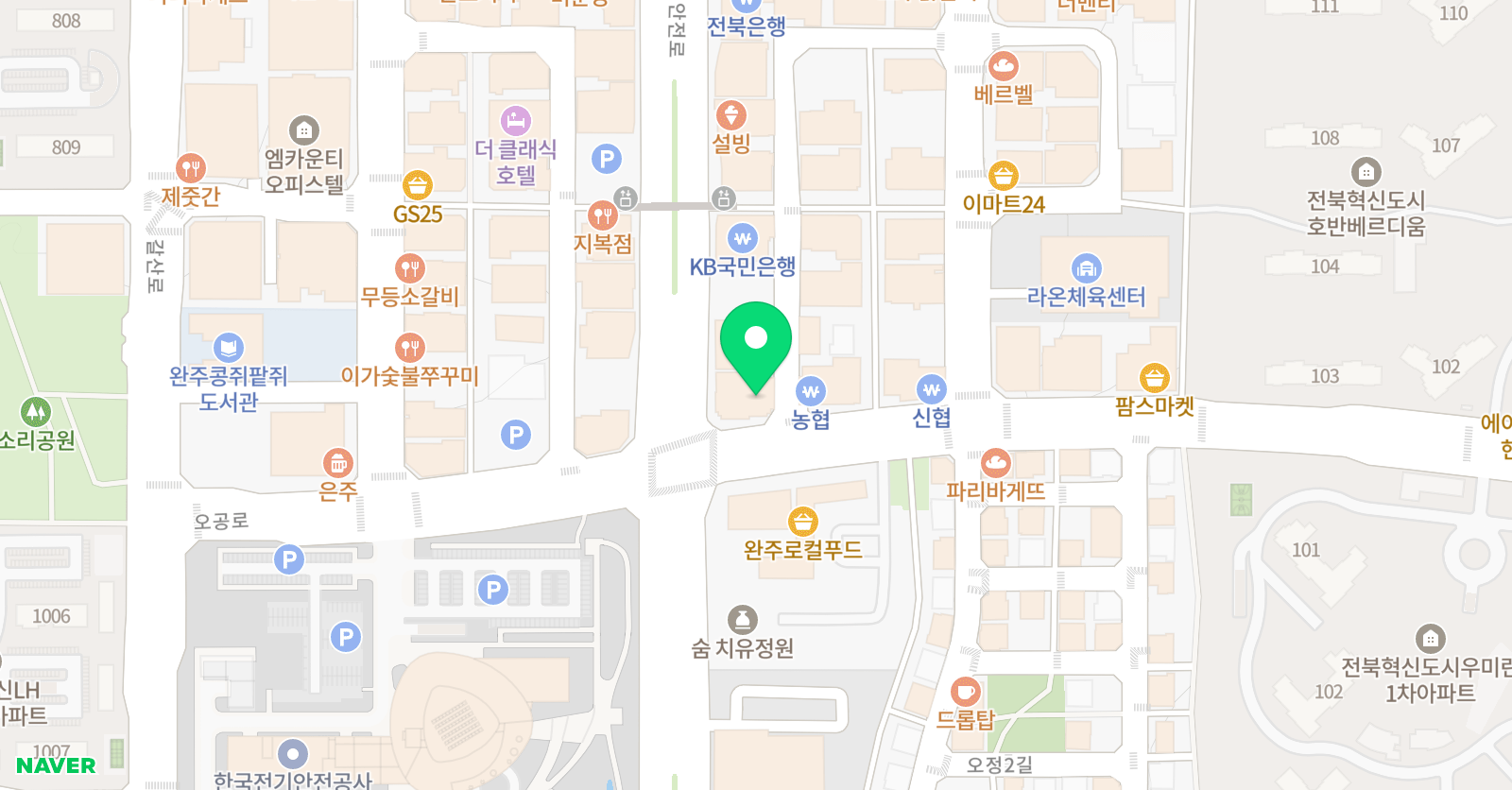 그리고별 미술학원 위치