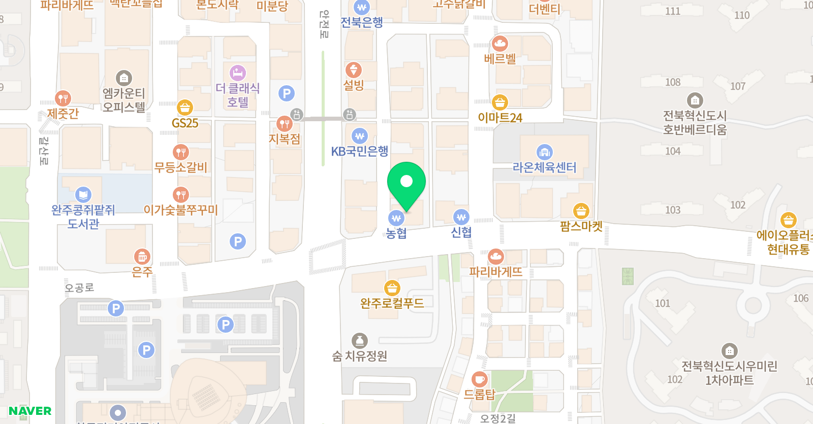 이야영어수학학원 위치