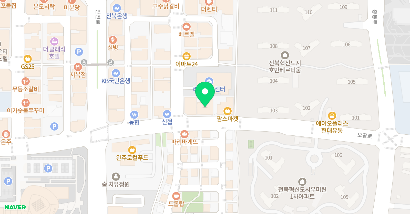 감성스토리 음악학원 위치