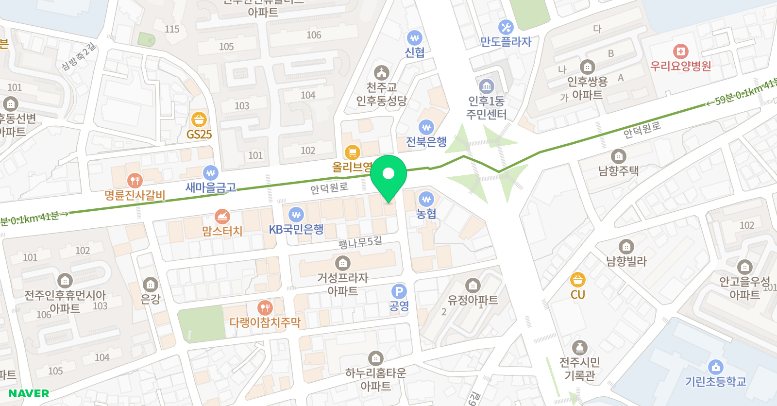 수학본부 위치