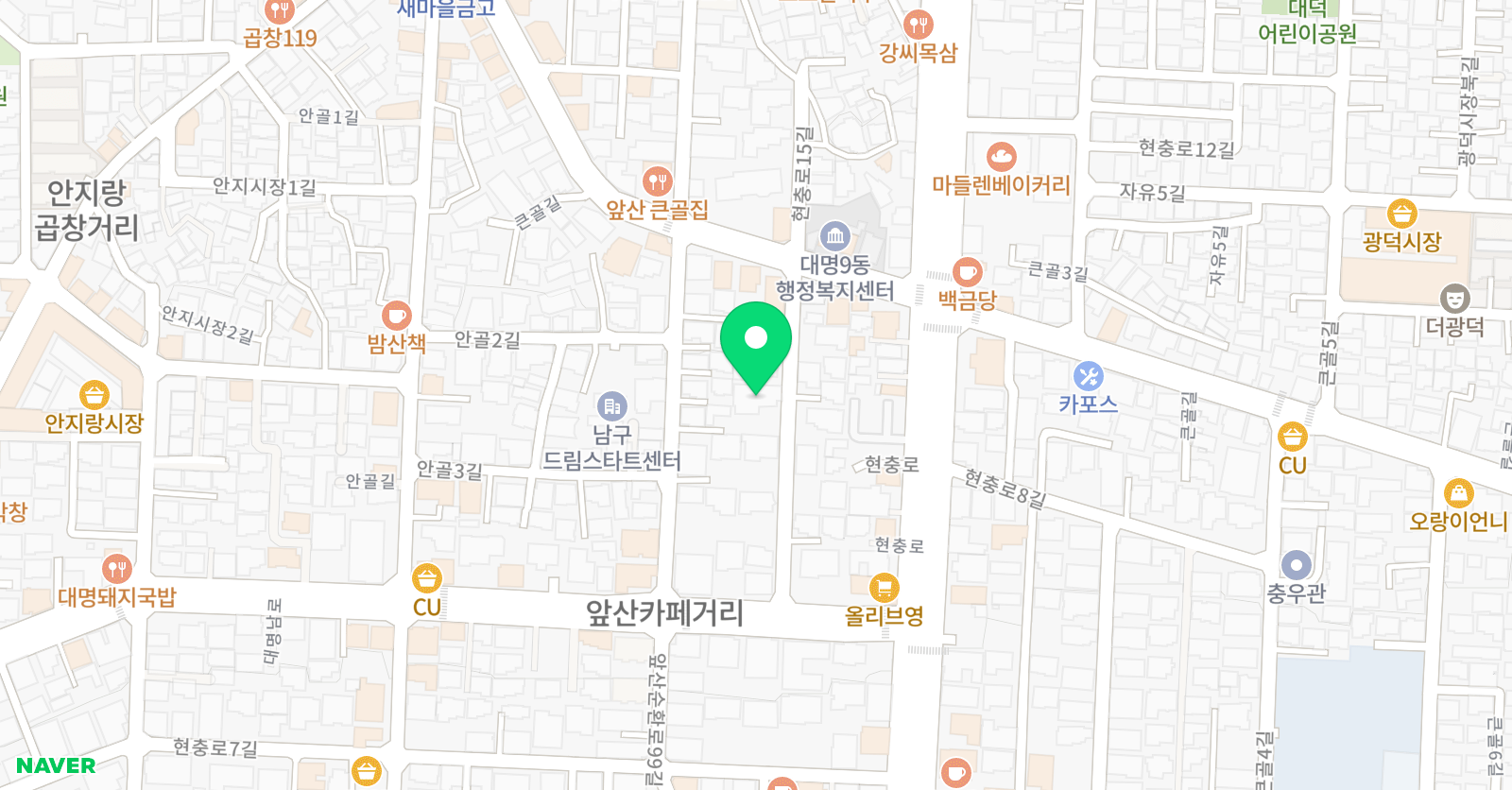씨앤에스 어학원 위치