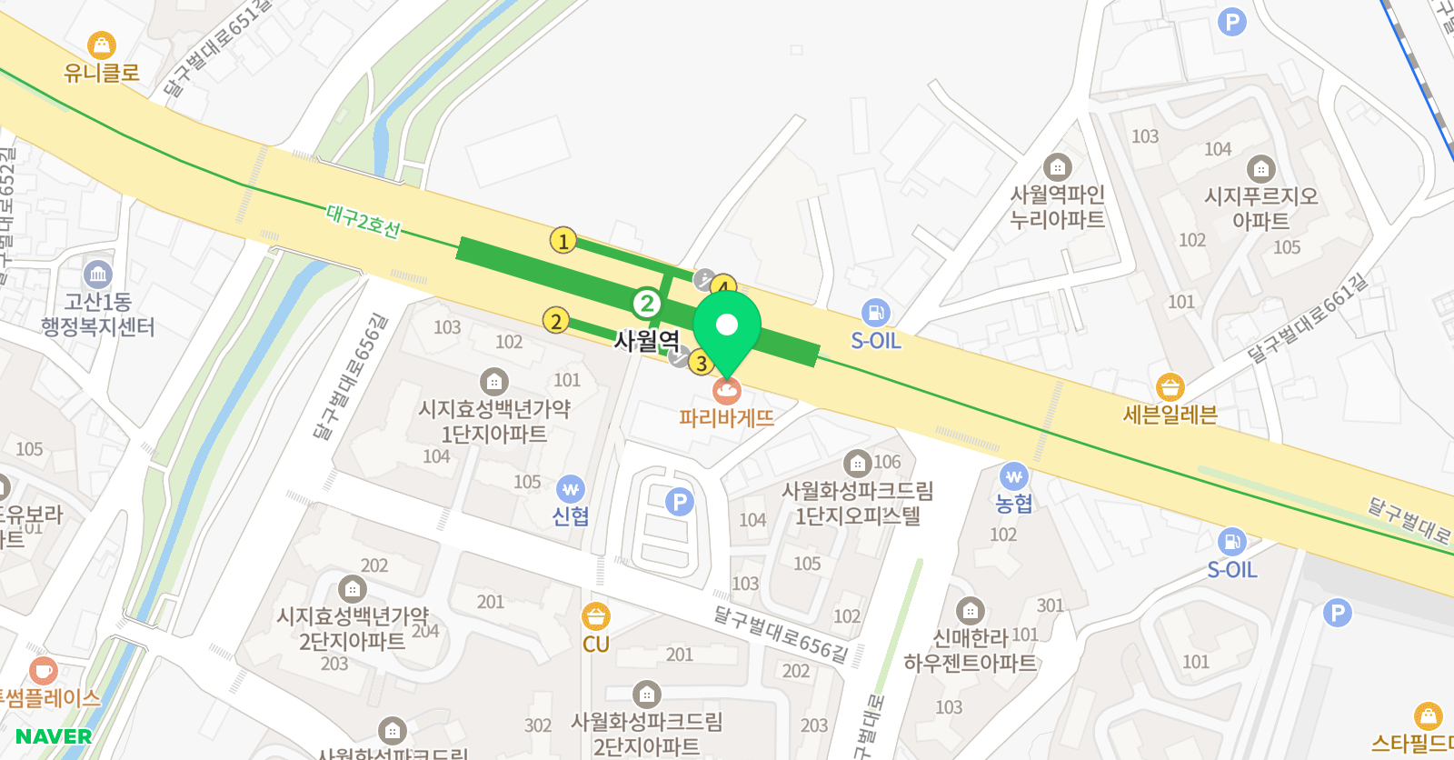엠제이 수학과학학원 위치
