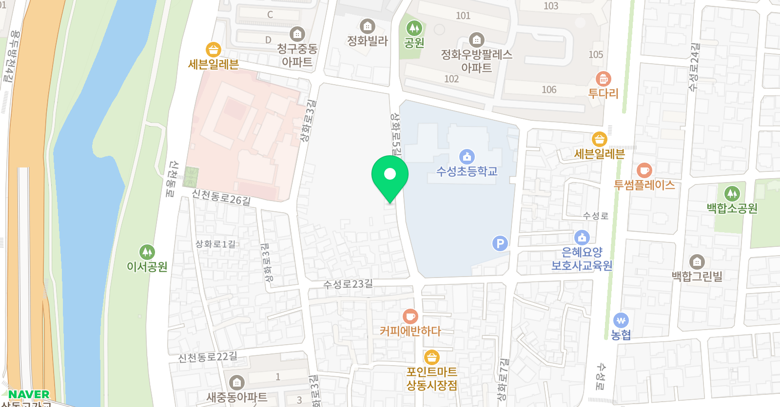 기초탄탄 수학교습소 위치
