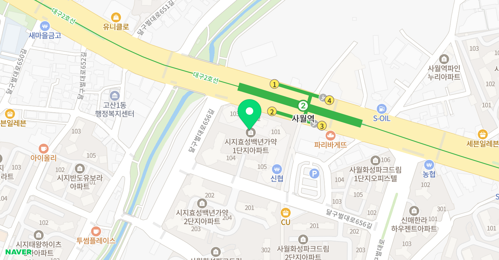 더뮤즈 음악교습소 위치