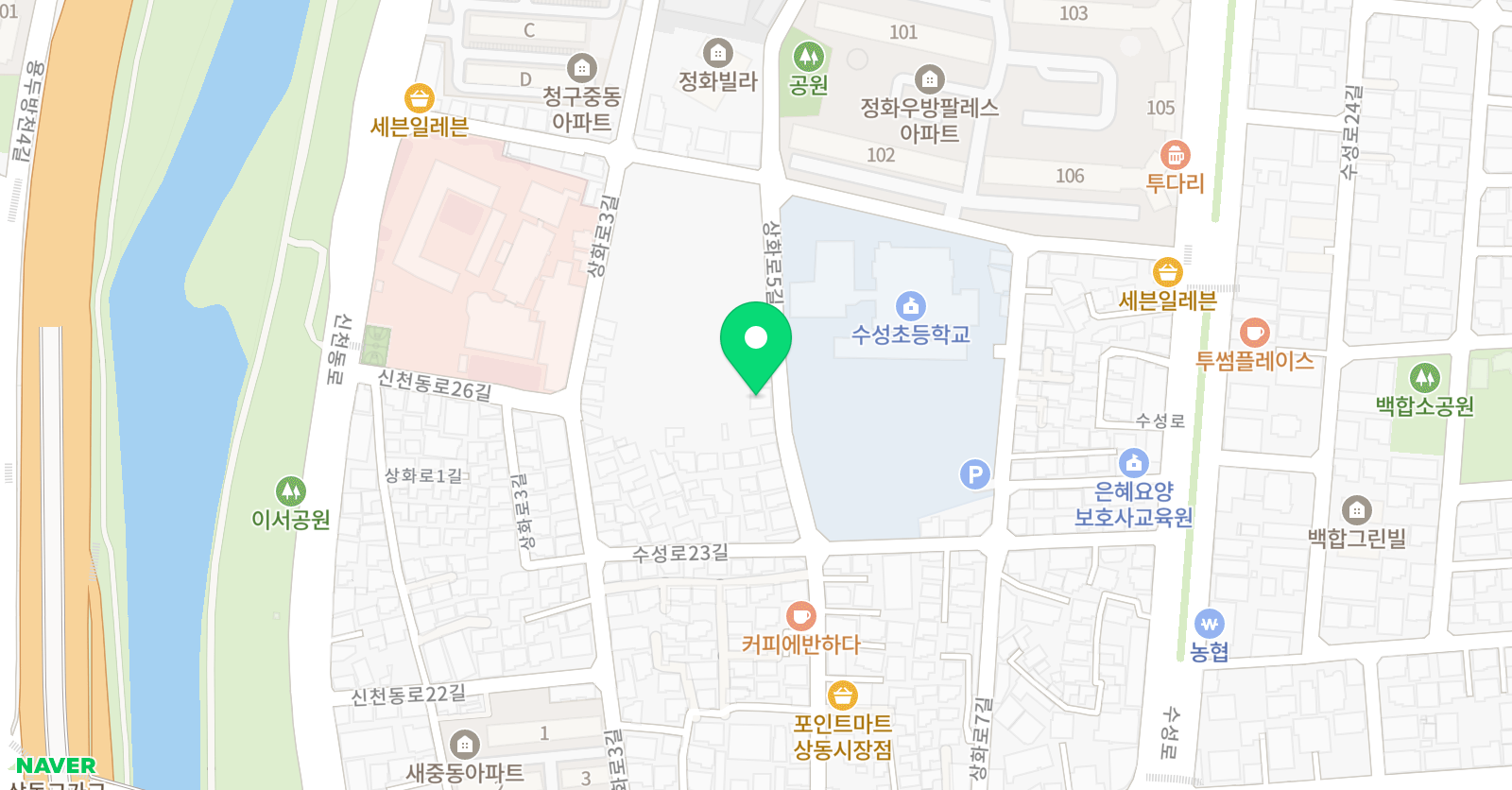 오하아트 미술교습소 위치