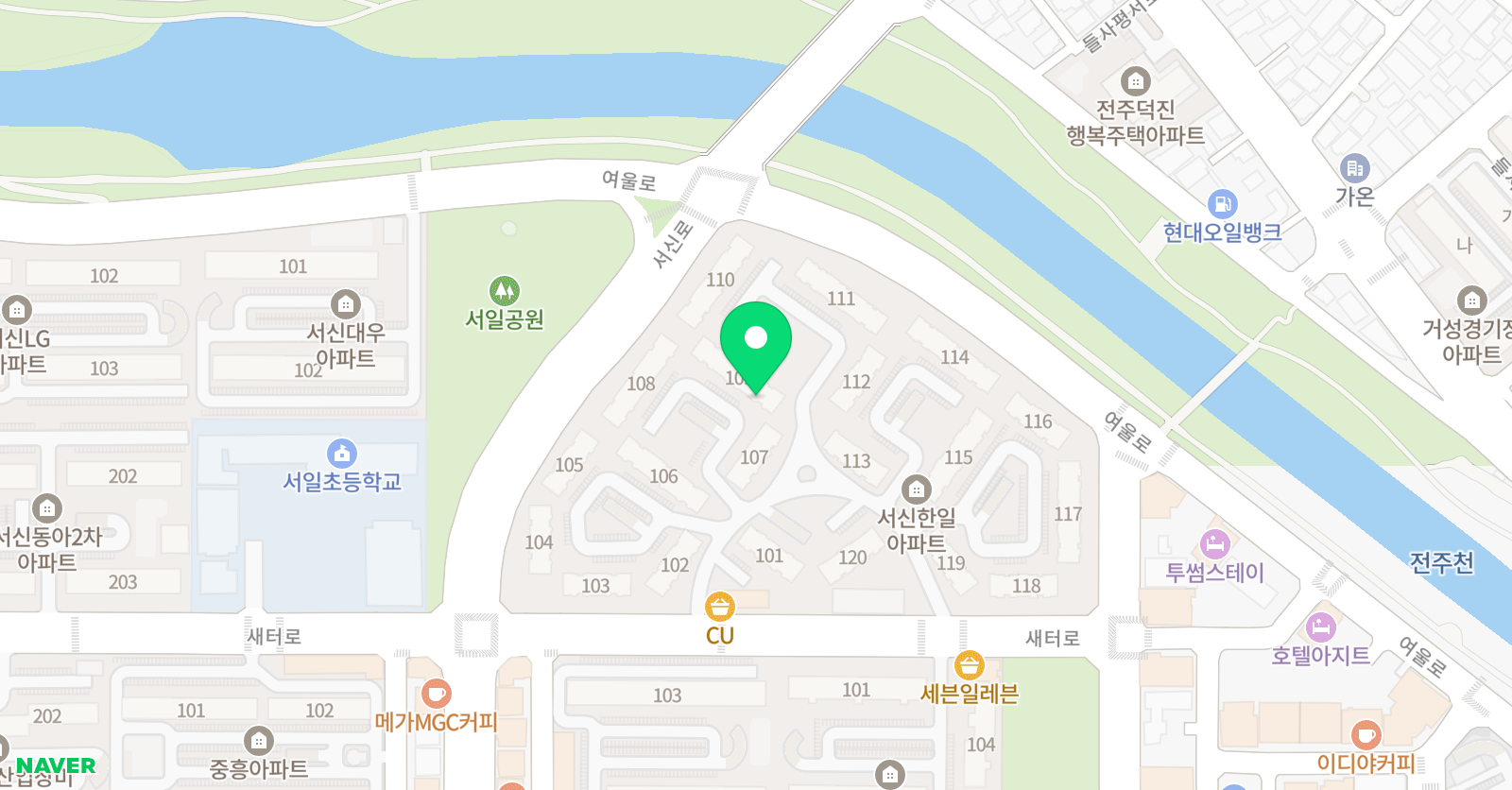 햇살 공부방 위치