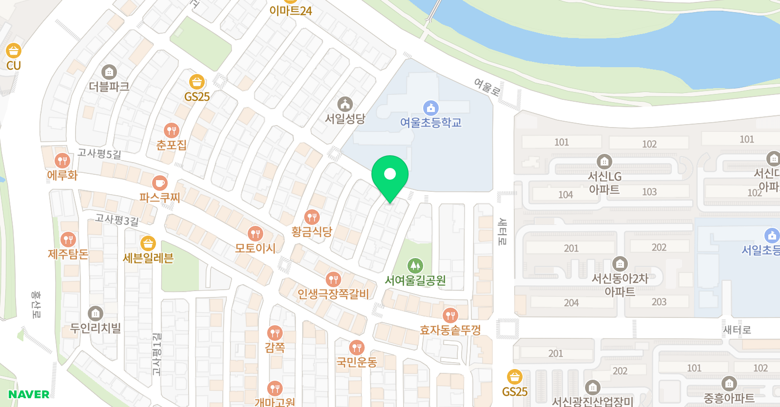 정부연 피아노교습소 위치
