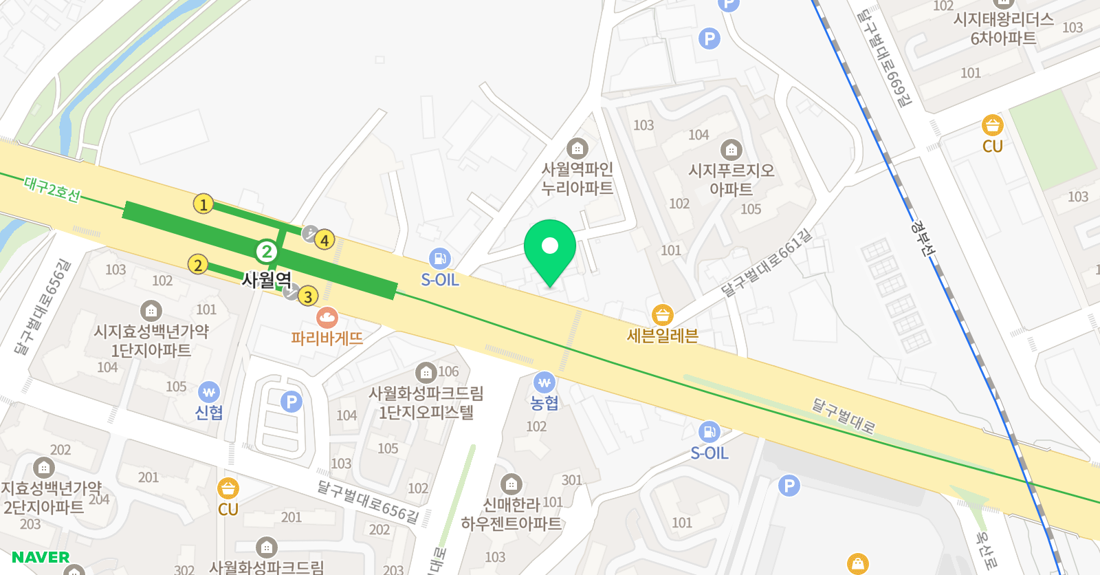 청맥2호관 학원 위치